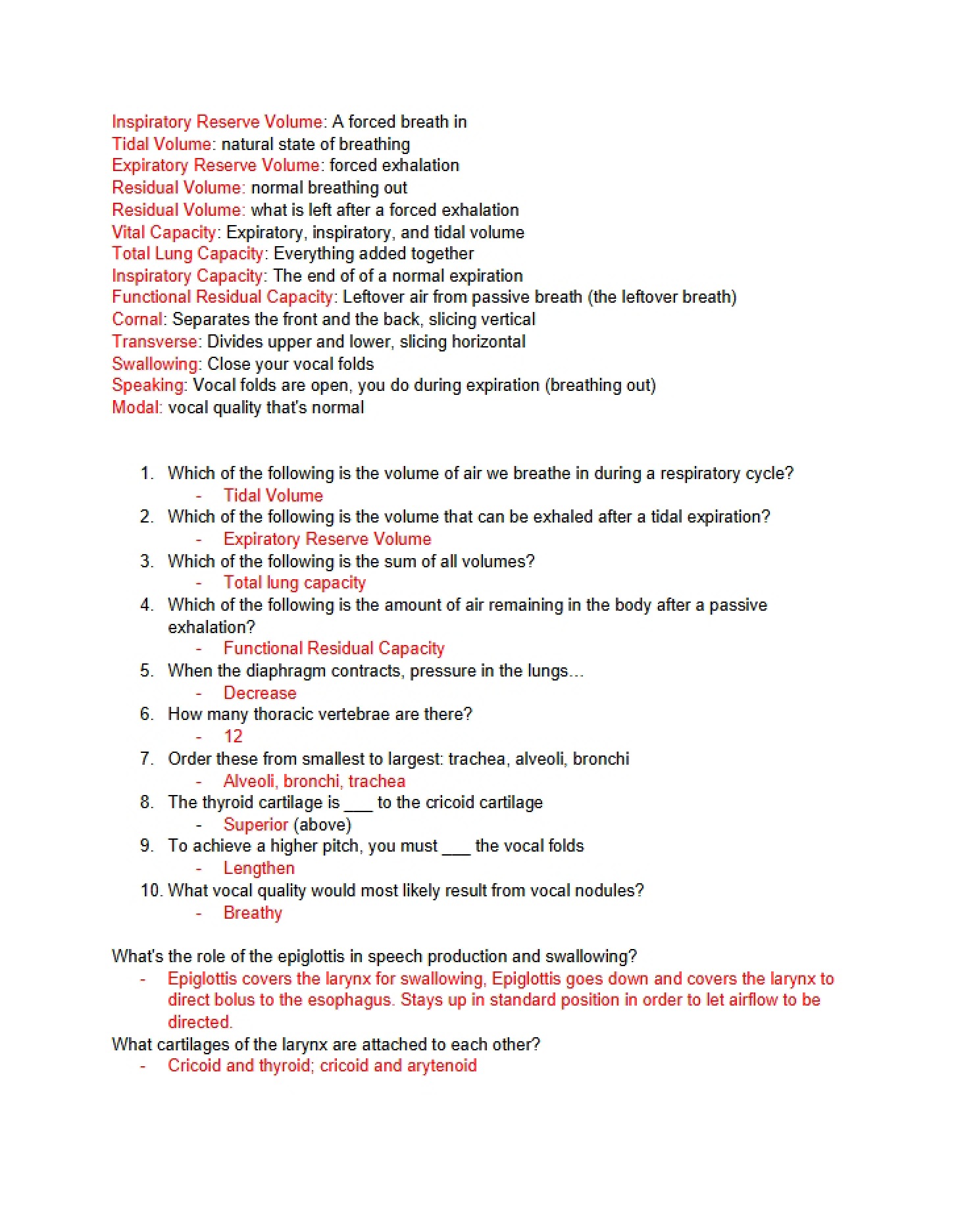 Review for Exam 1 (Chapters 1-6)