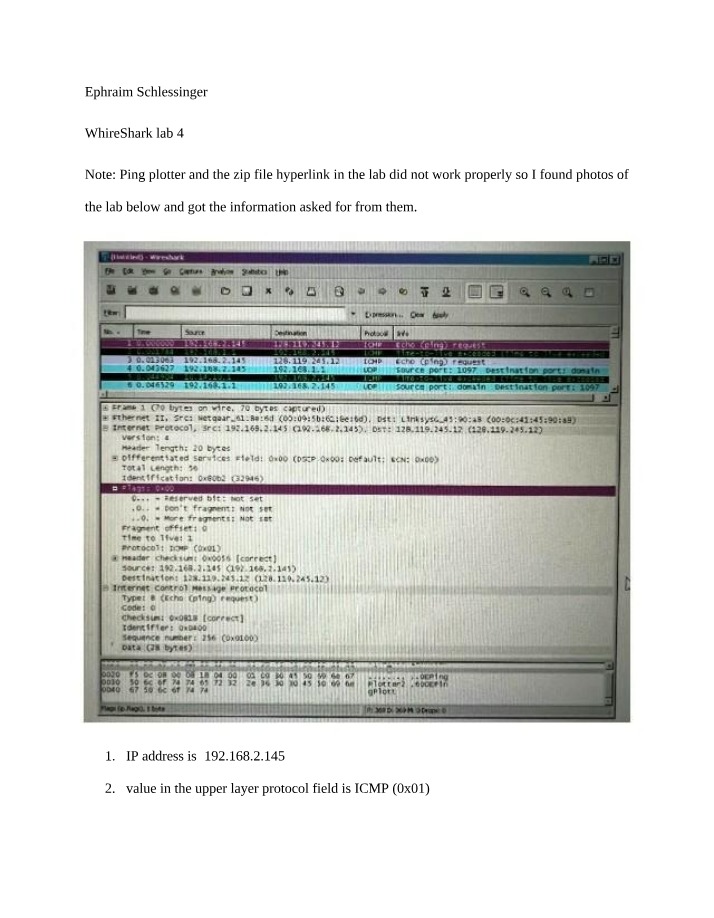 IP Fragmentation - IP Headers and Fields Change