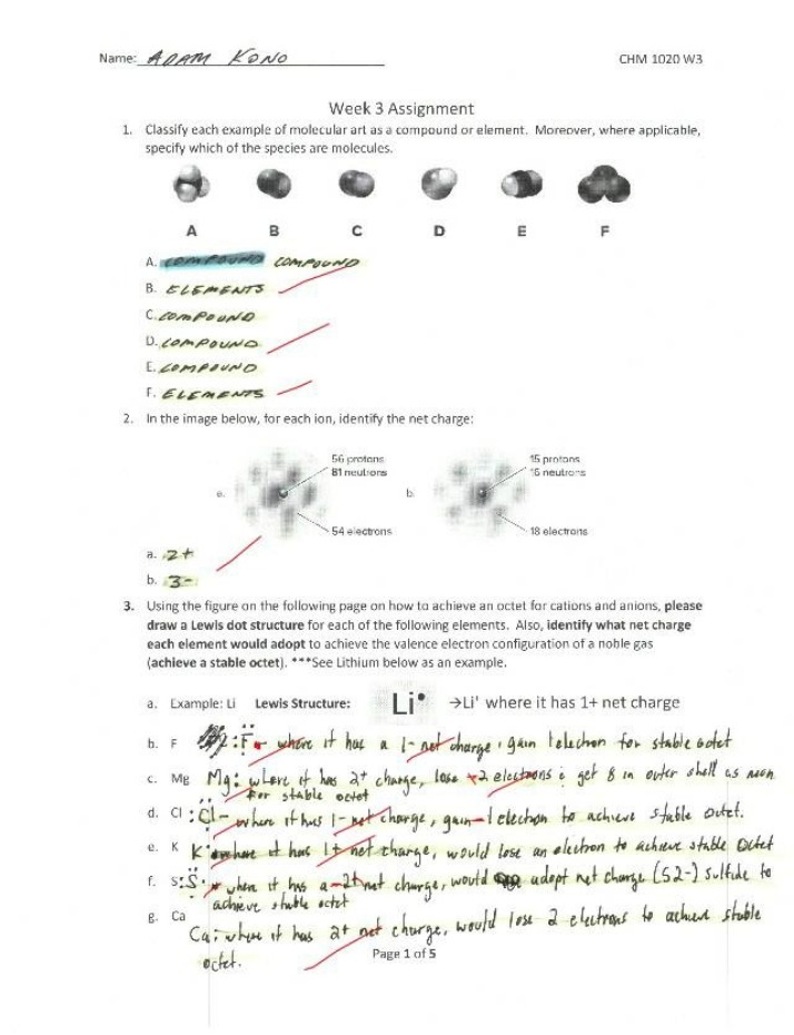 Assignment for Week 3