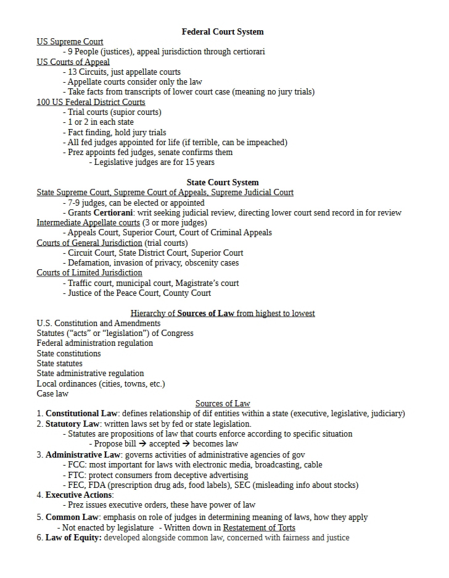 First Exam - COMM345