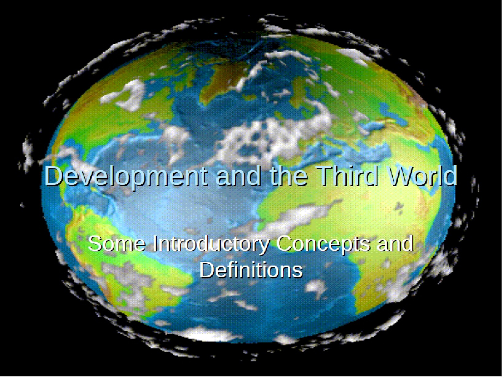 Third World and Development