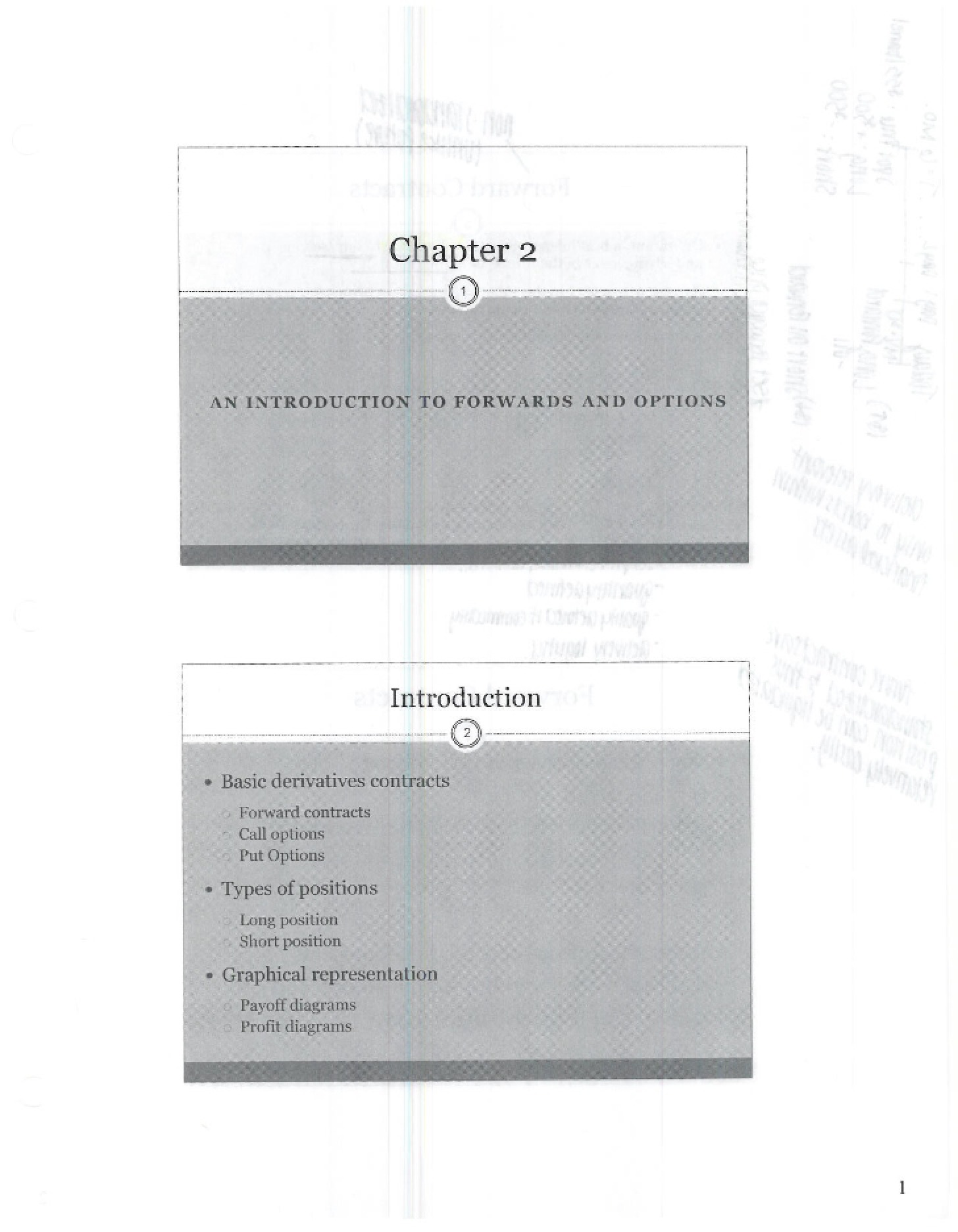 Lecture Notes on Finance