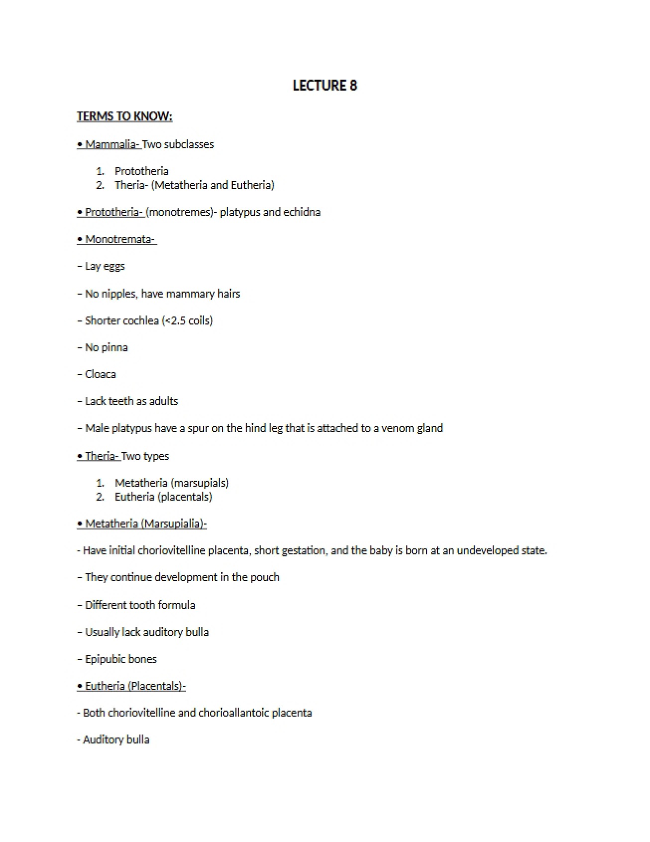 Lecture 8