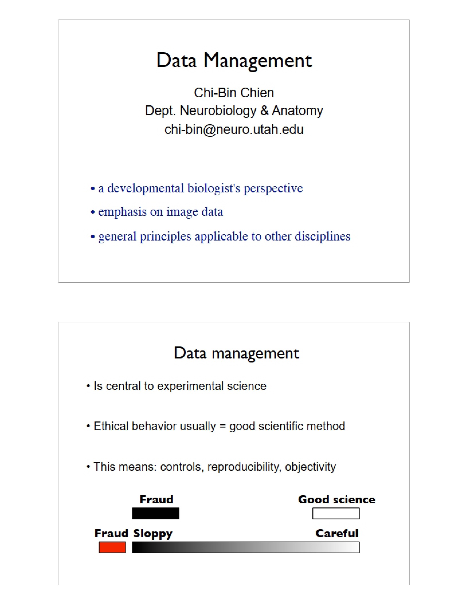 Management of Data