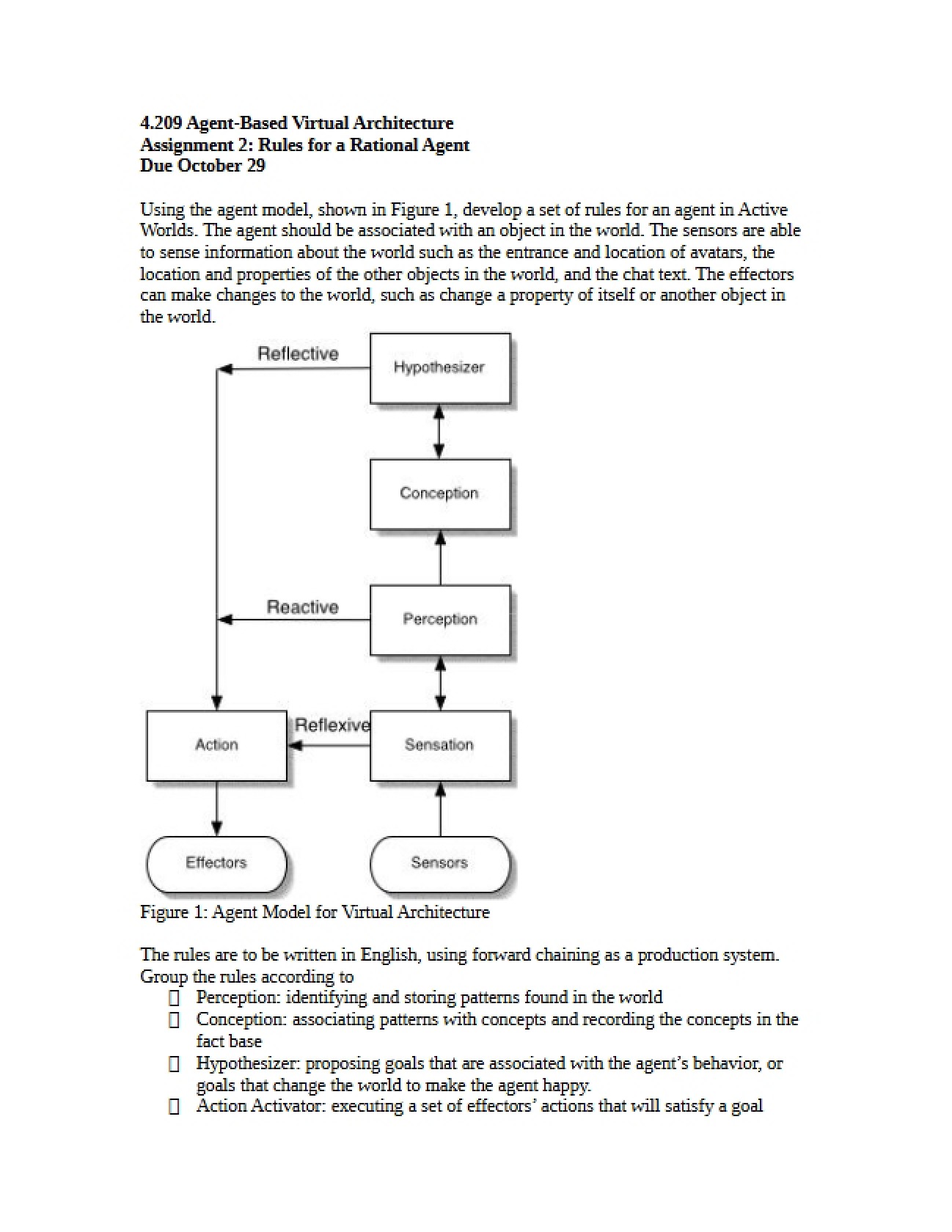 Rational Agent Rules