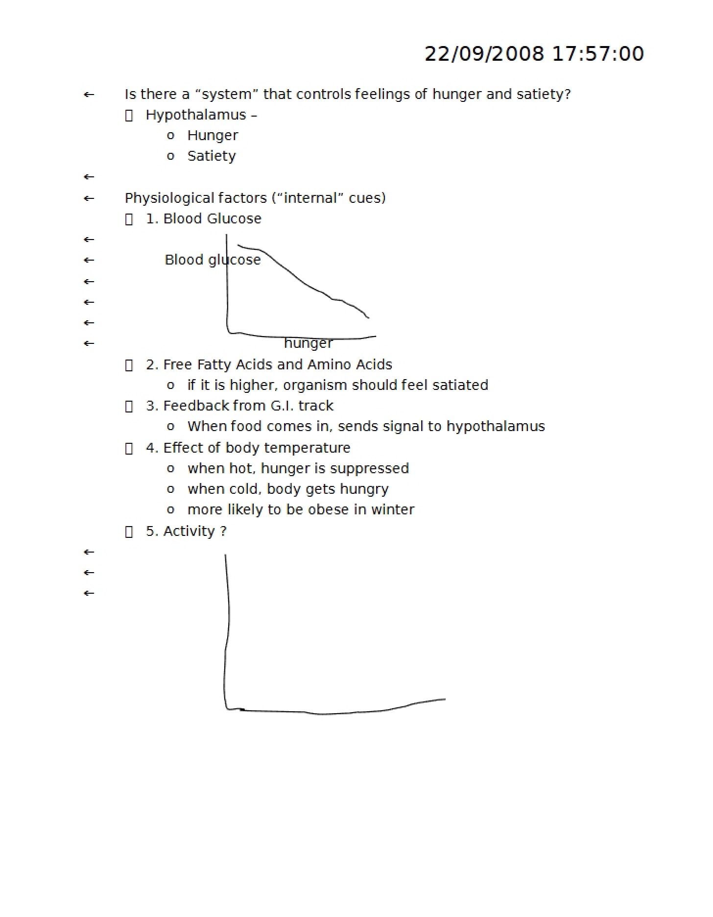 Week Five Lecture Notes
