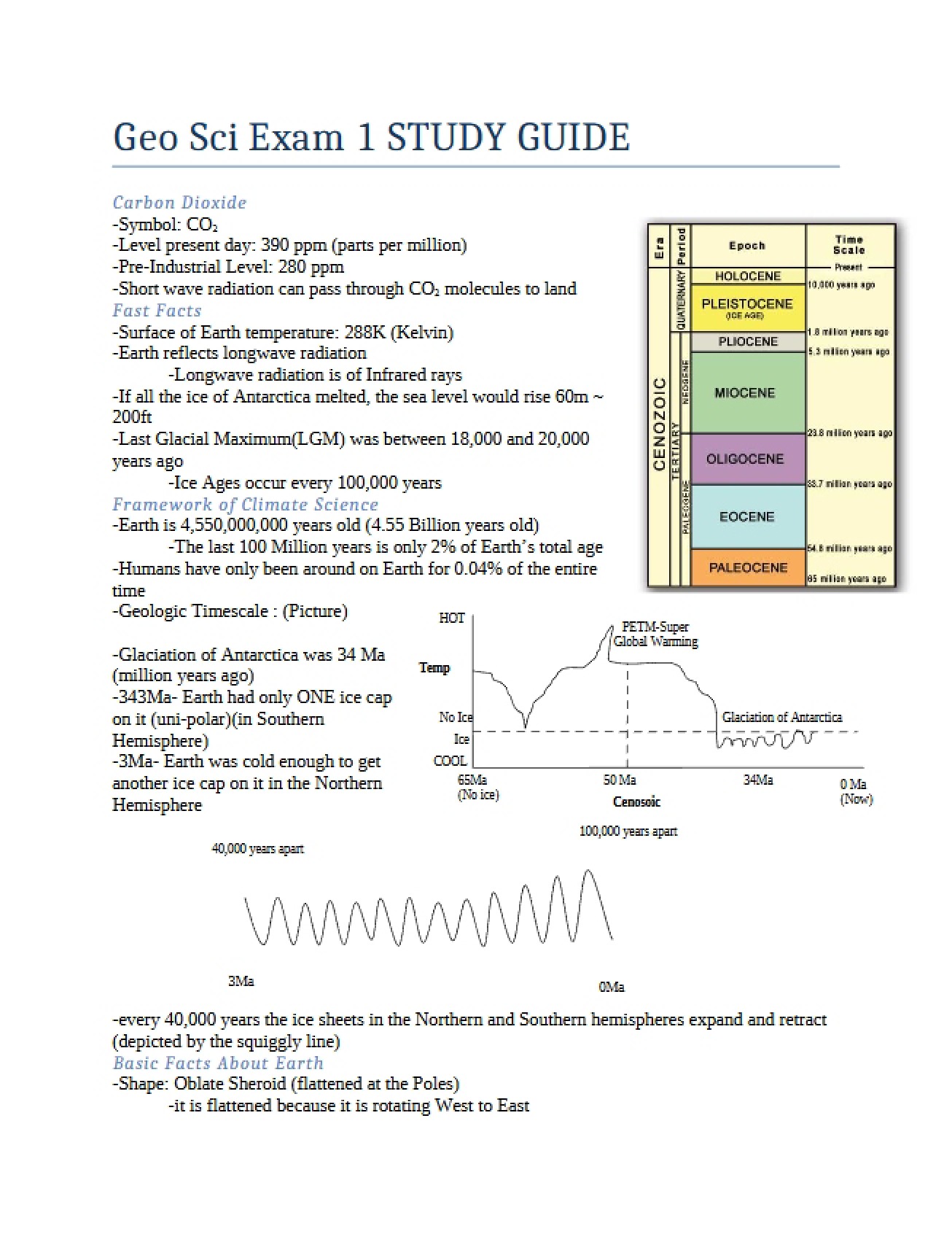 Study Guide 1