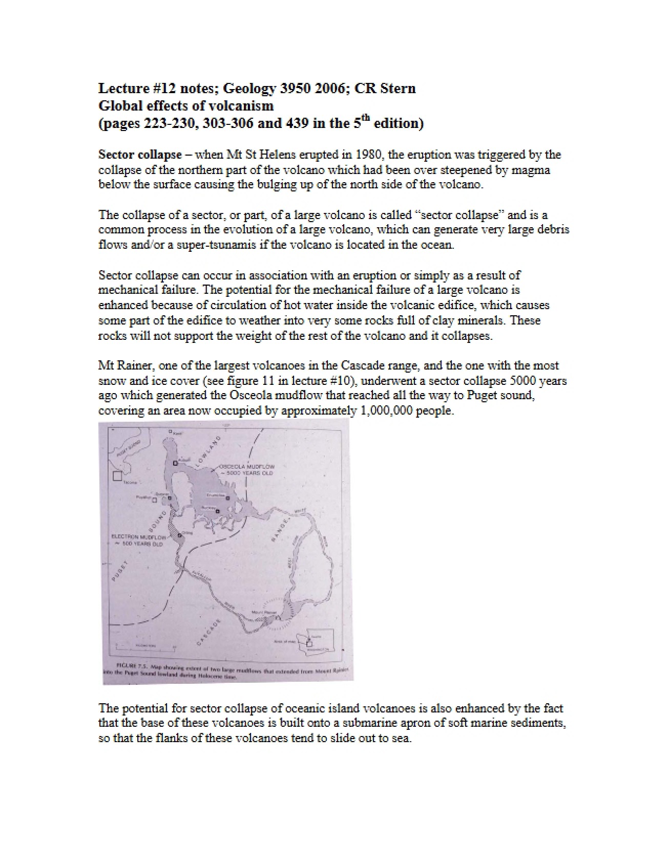 Global Effects of Volcanism - GEOL 3950