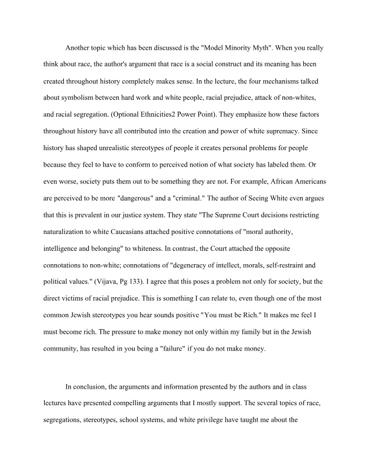 The Historical Creation of the Model Minority Myth