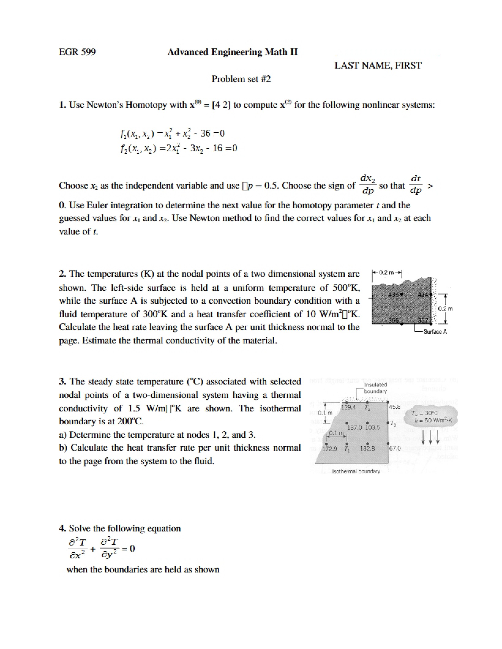 Problem Set Two
