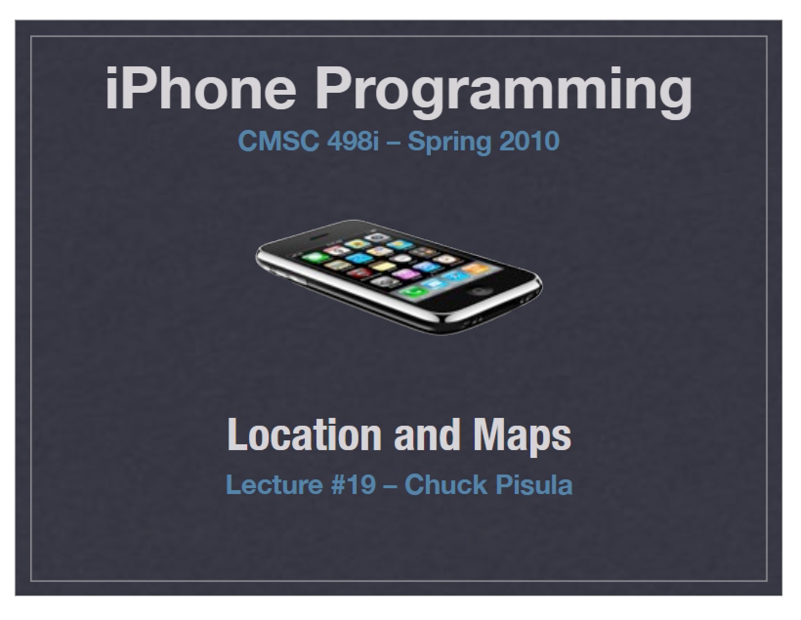 Programming for iPhone