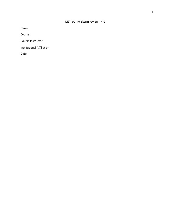MKT2 Midterm Review