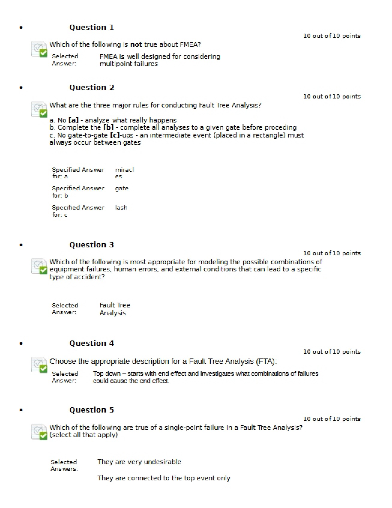 Fourteenth Homework for Occupational Safety Management
