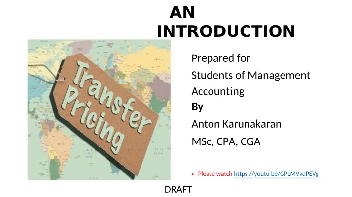 June 2023 Transfer Pricing - UofT