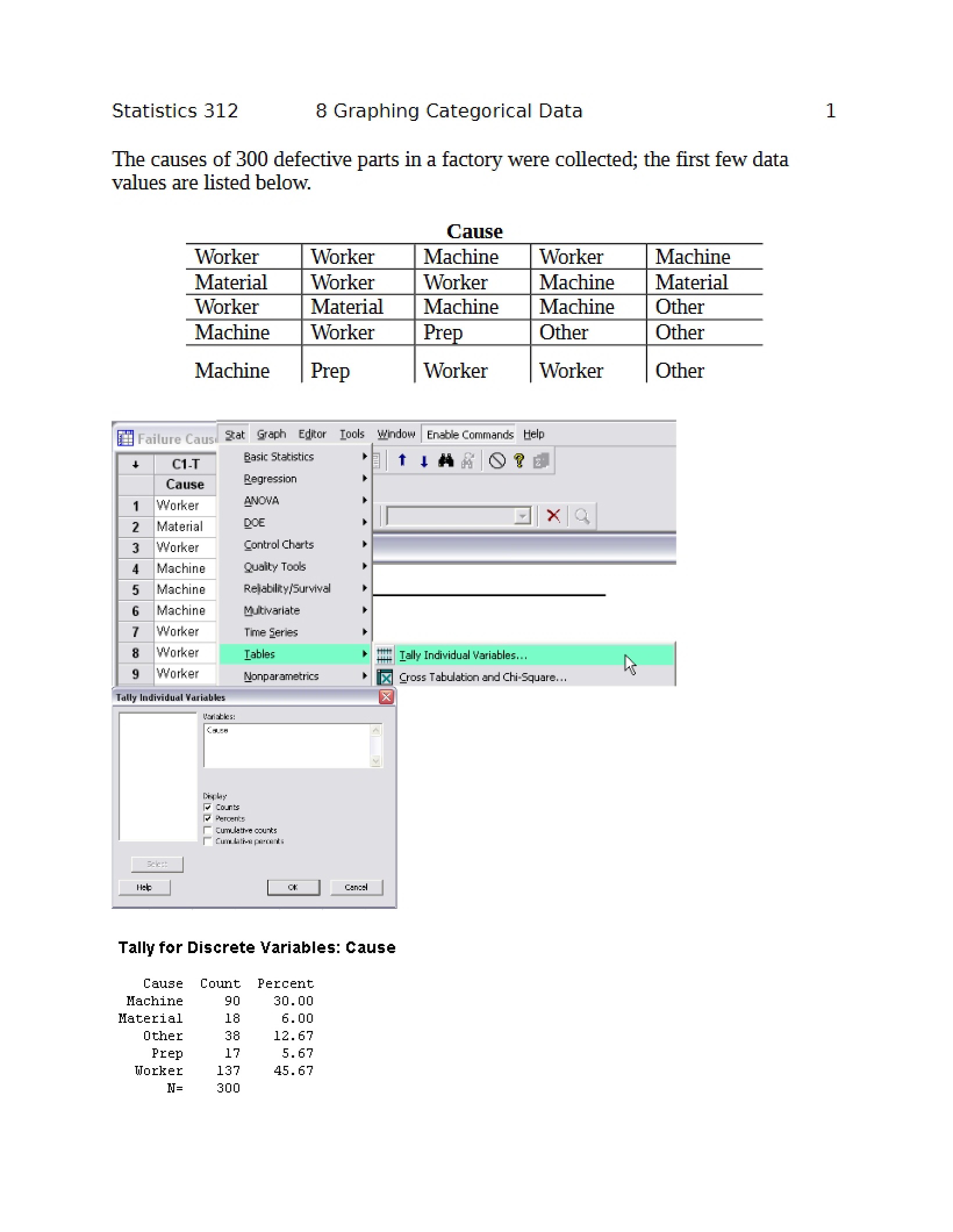 Categorical Data Graphing - Unit 08