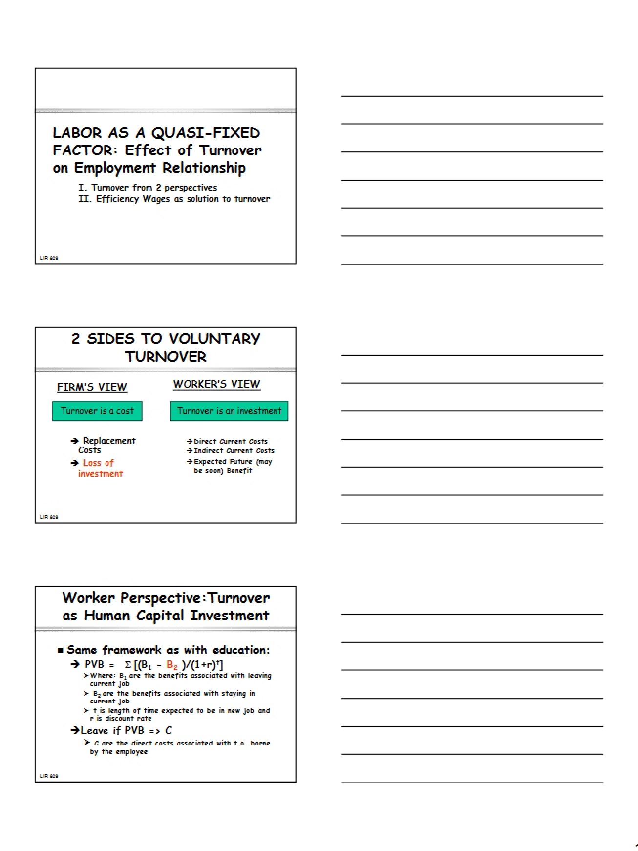 Quasi-Fixed Factor Labor