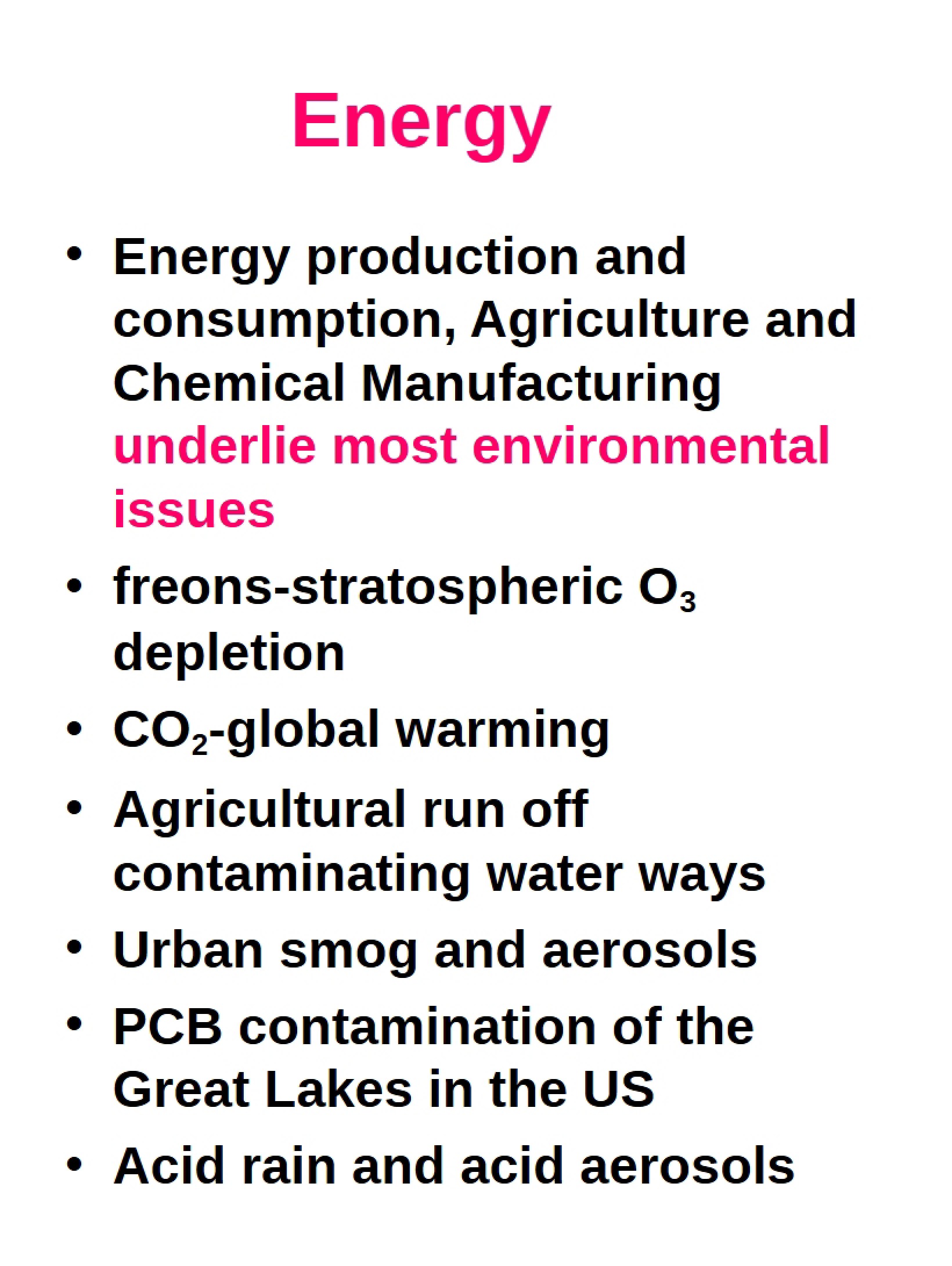 Energy Concepts