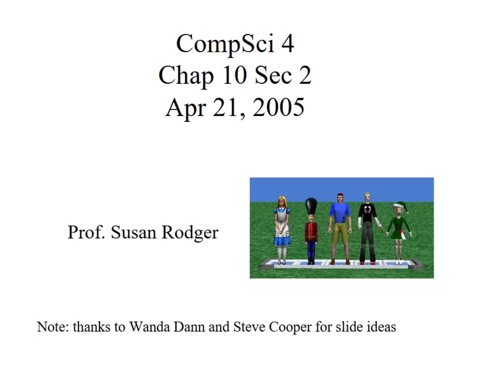 Chapter Ten, Section Two