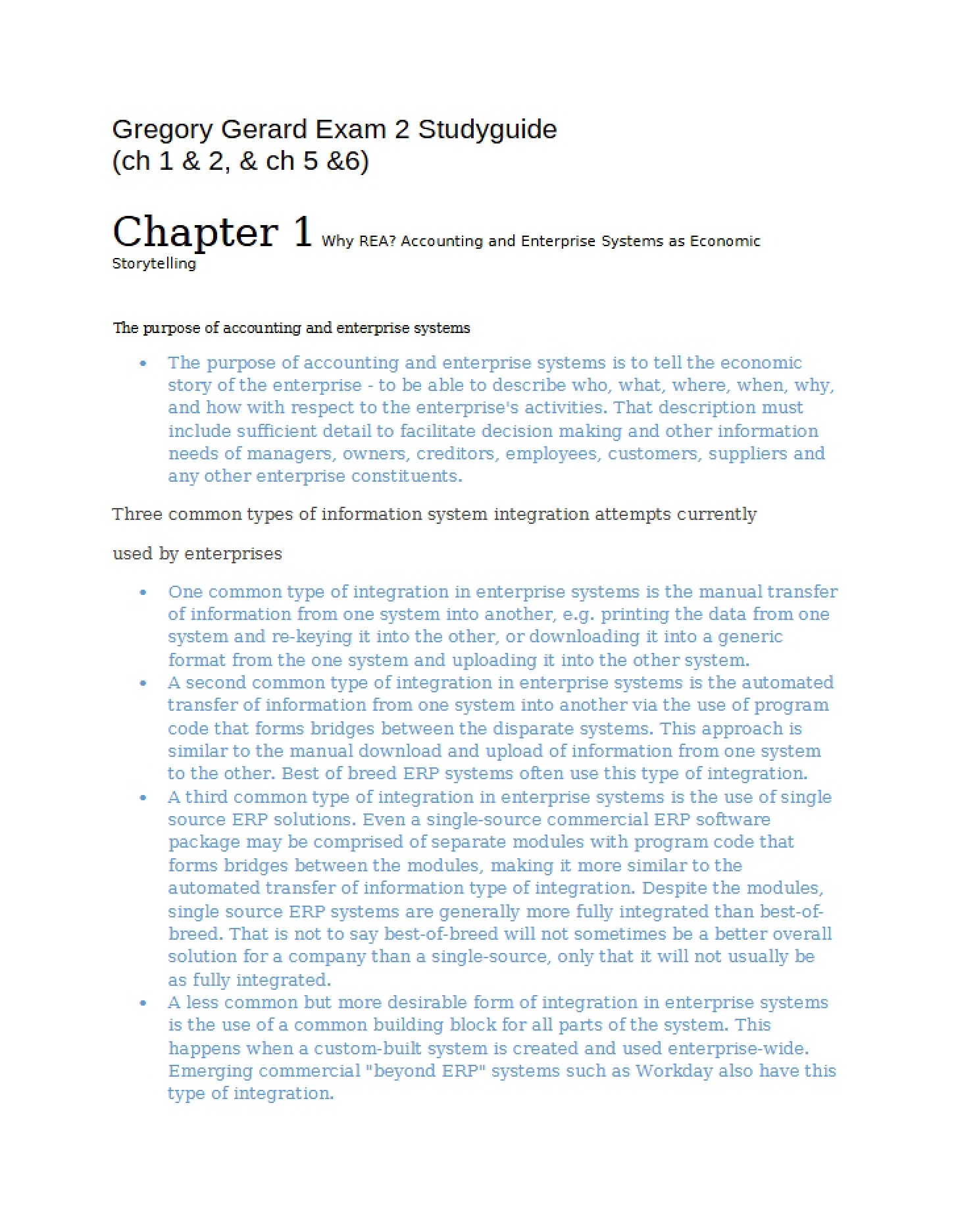 Opening Module