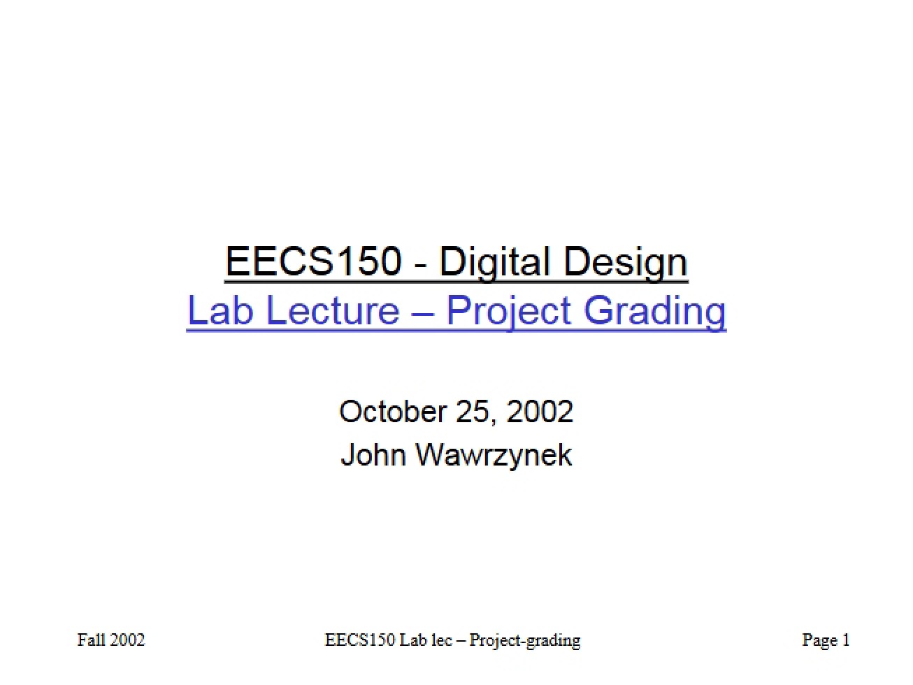 Lab 6 Realities of Digital Design
