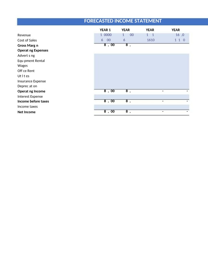 Student Version of Financial Forecasting ACCU 360