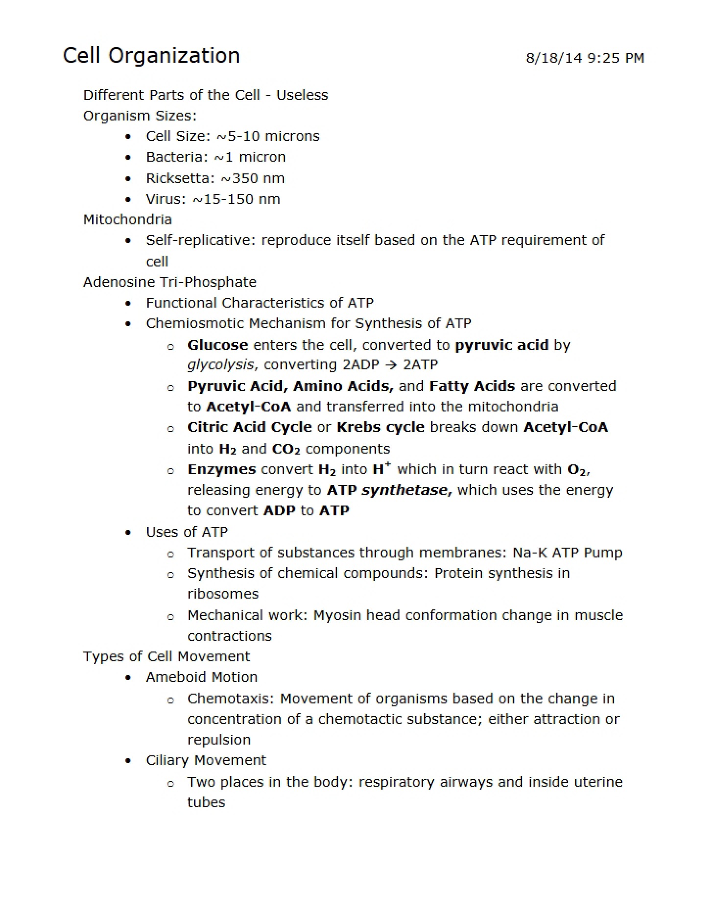Chapters 2-3 (CM202)