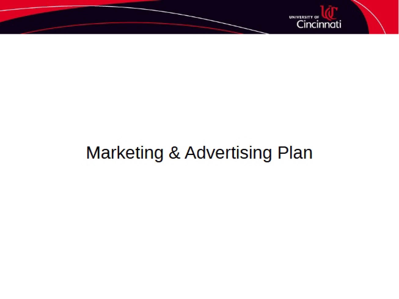 Plan for Marketing and Advertising