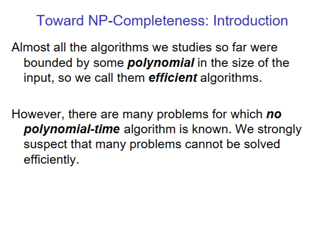 Starting Points for Computational Design
