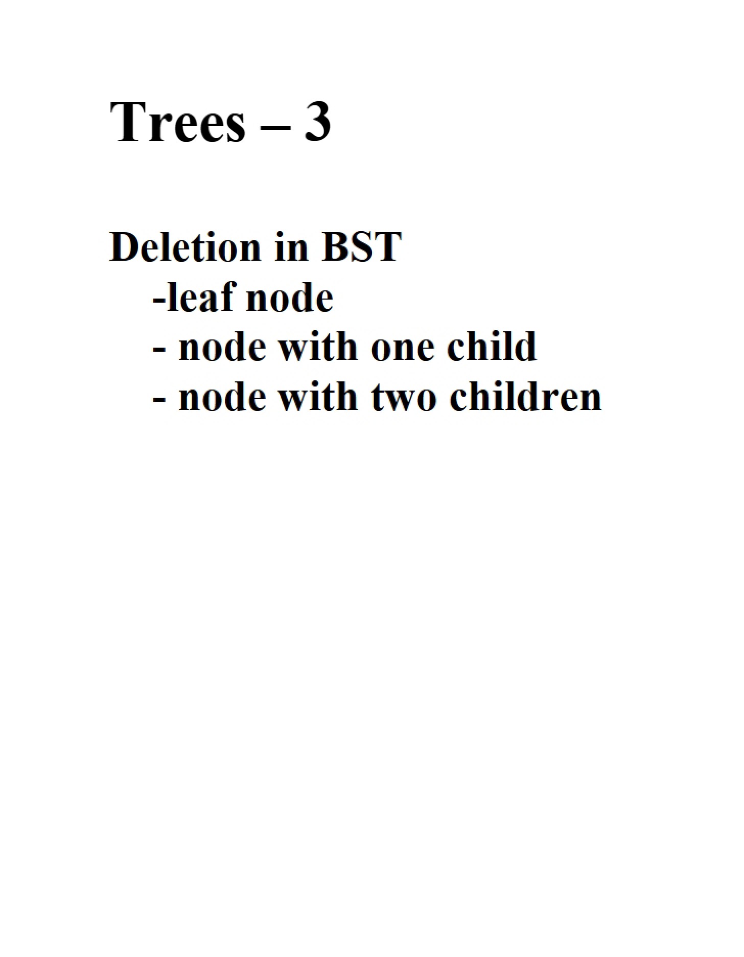 Data Structure Notes