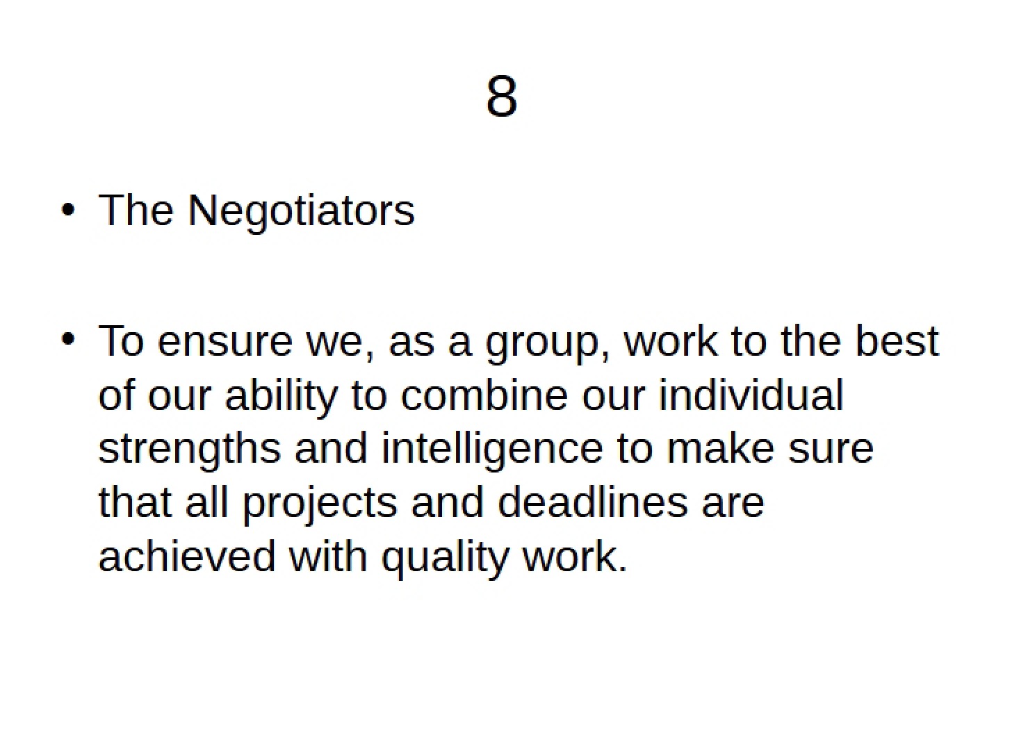 Negotiator Case Study