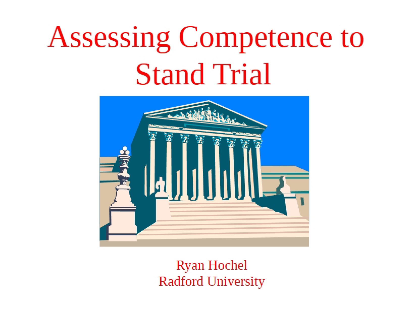 Trial Competency