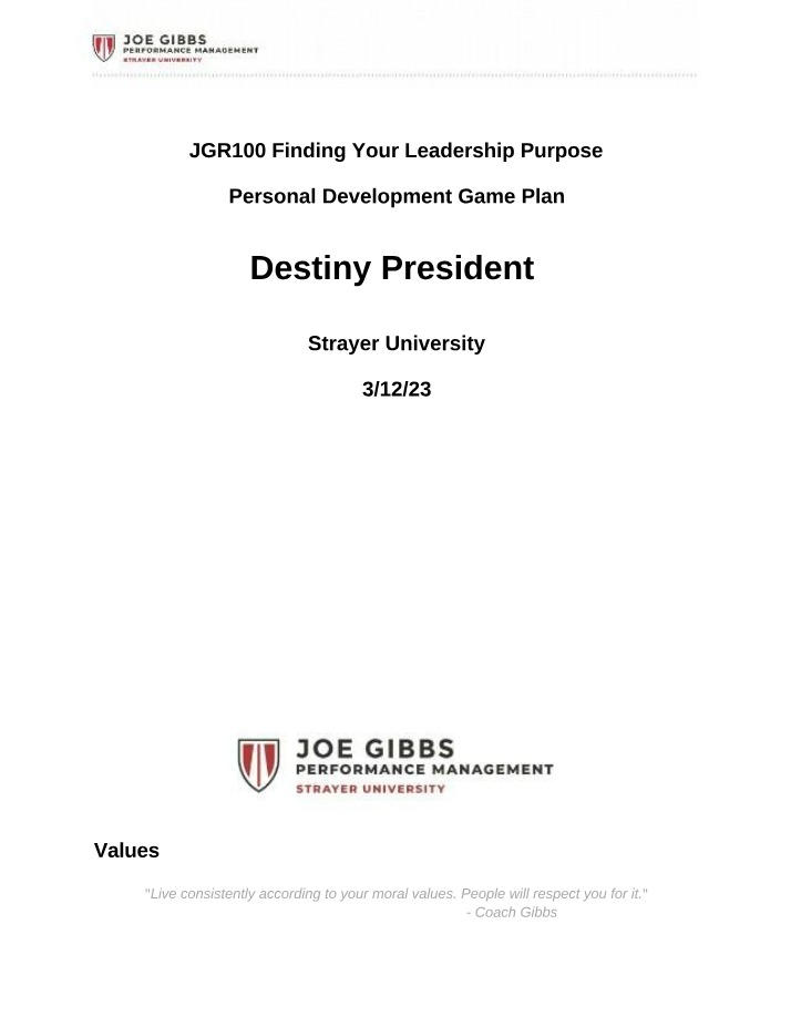 JGR100 Assignment 4 - Worksheet DP
