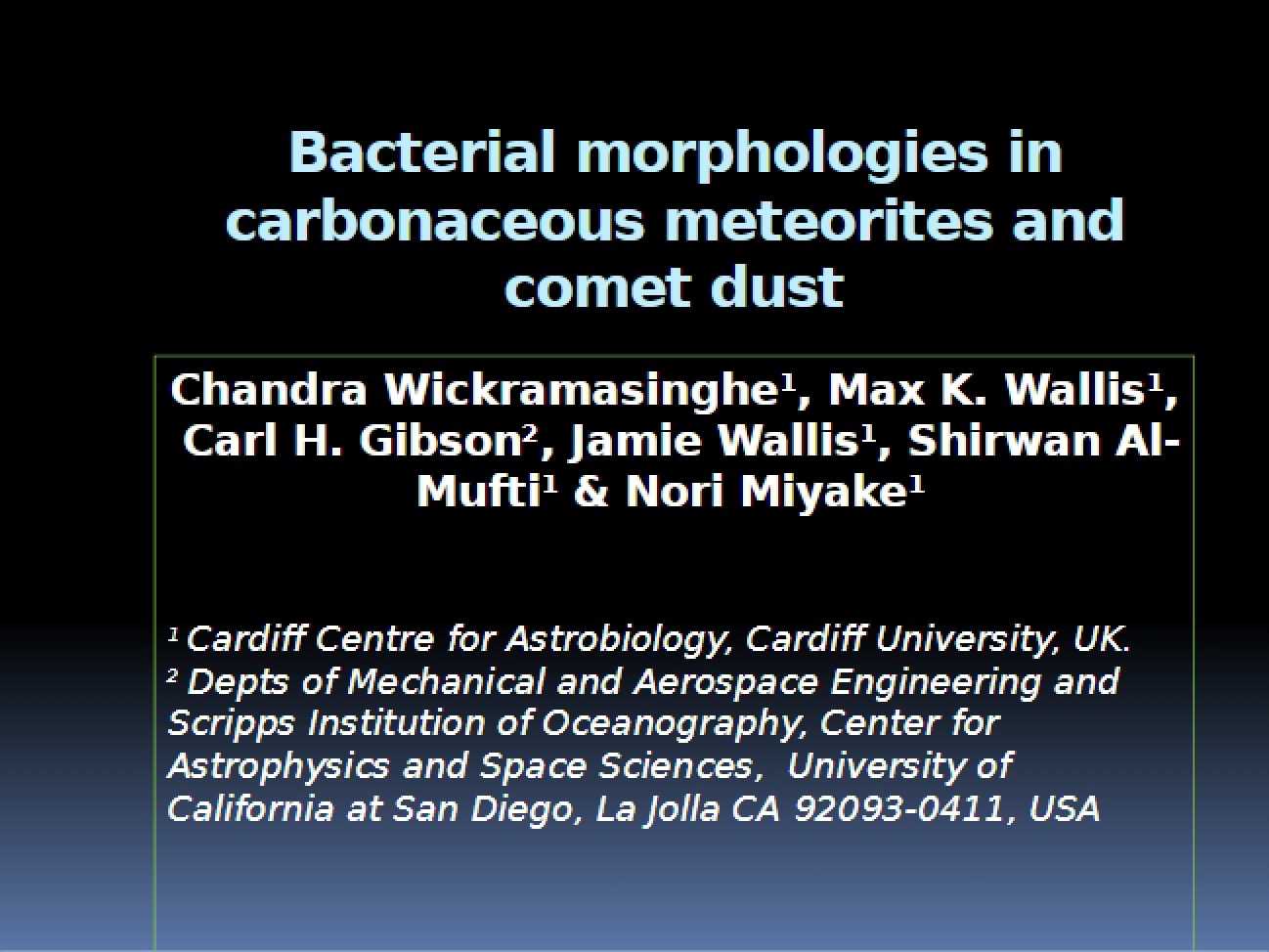 Morphological Diversity in Bacteria