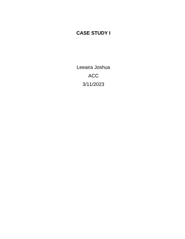 BIO202 - Case Study 1