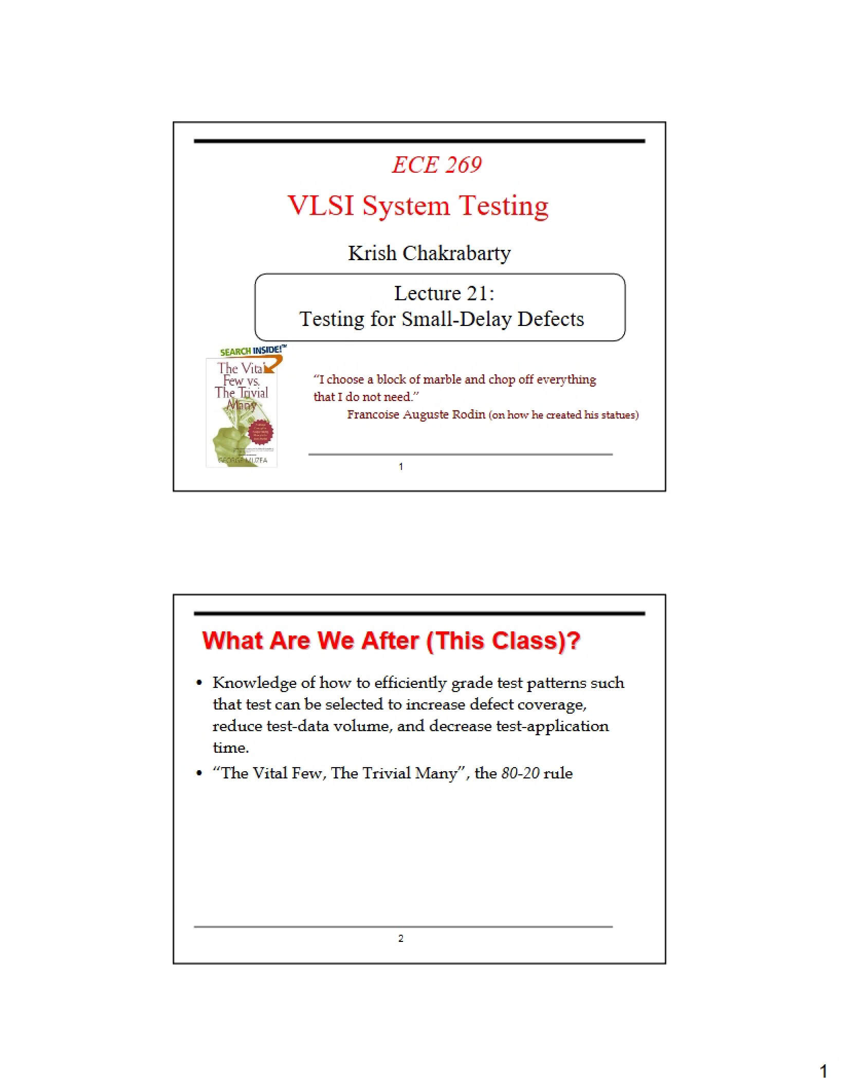 Session 21 Lecture