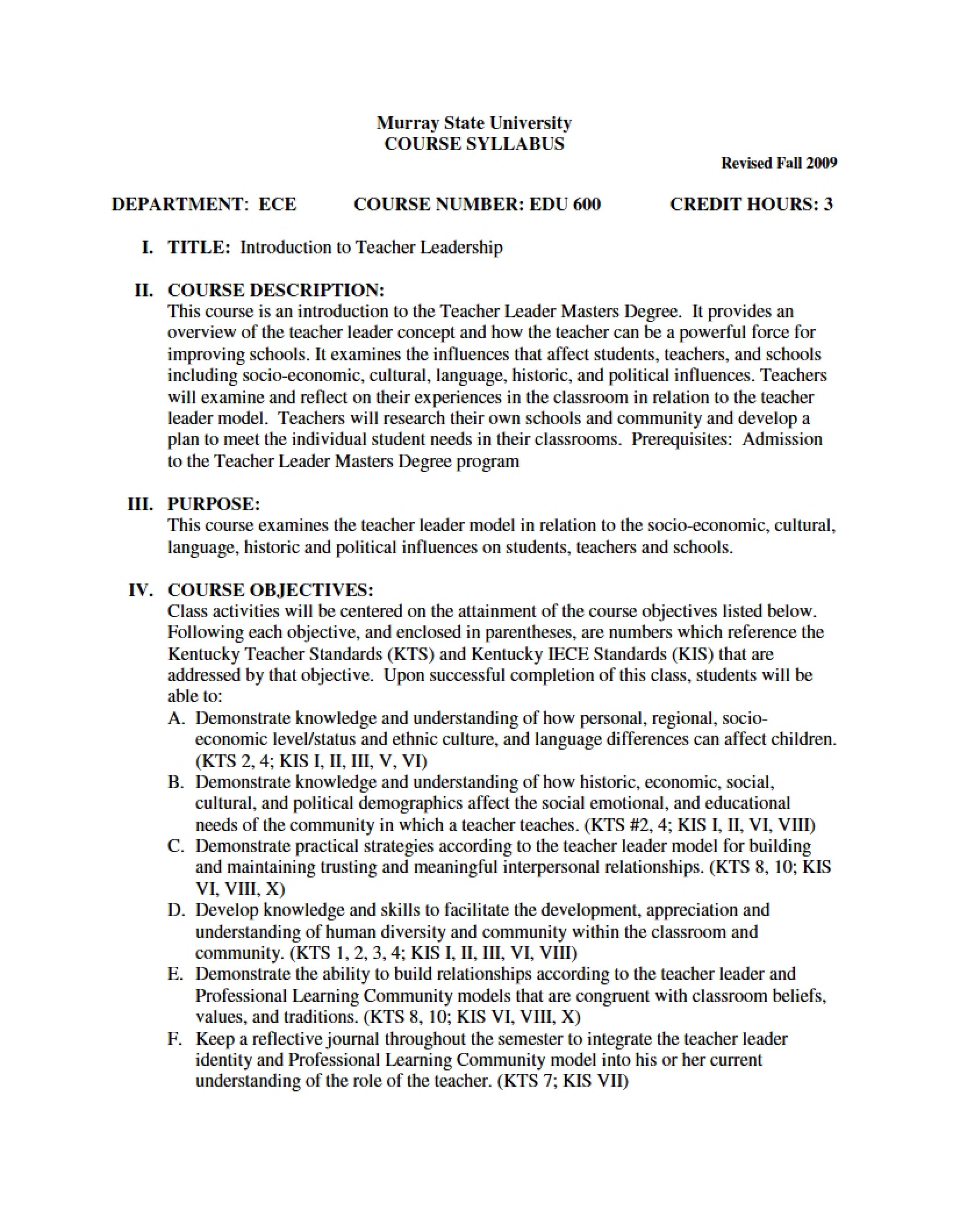 Syllabus