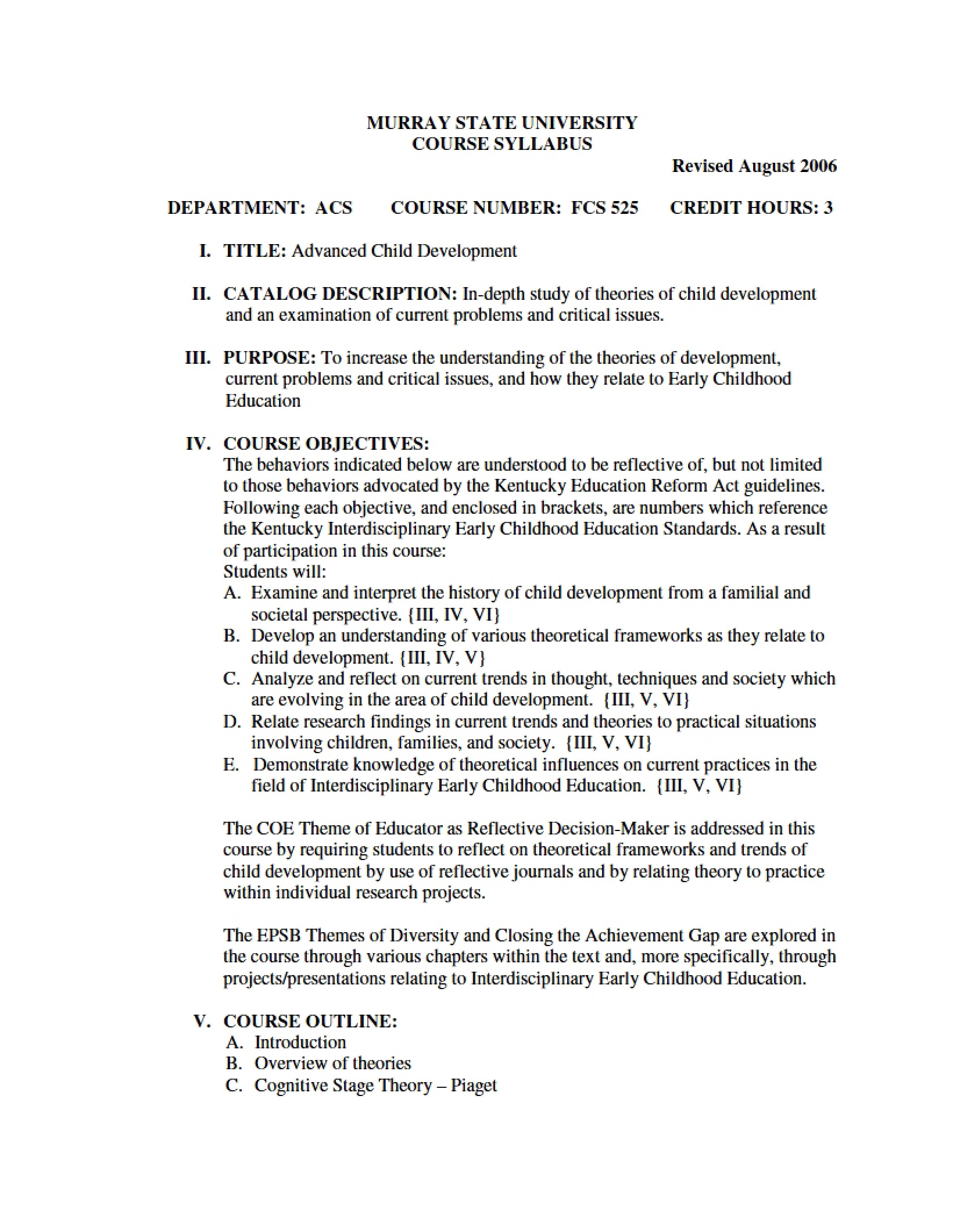 Syllabus