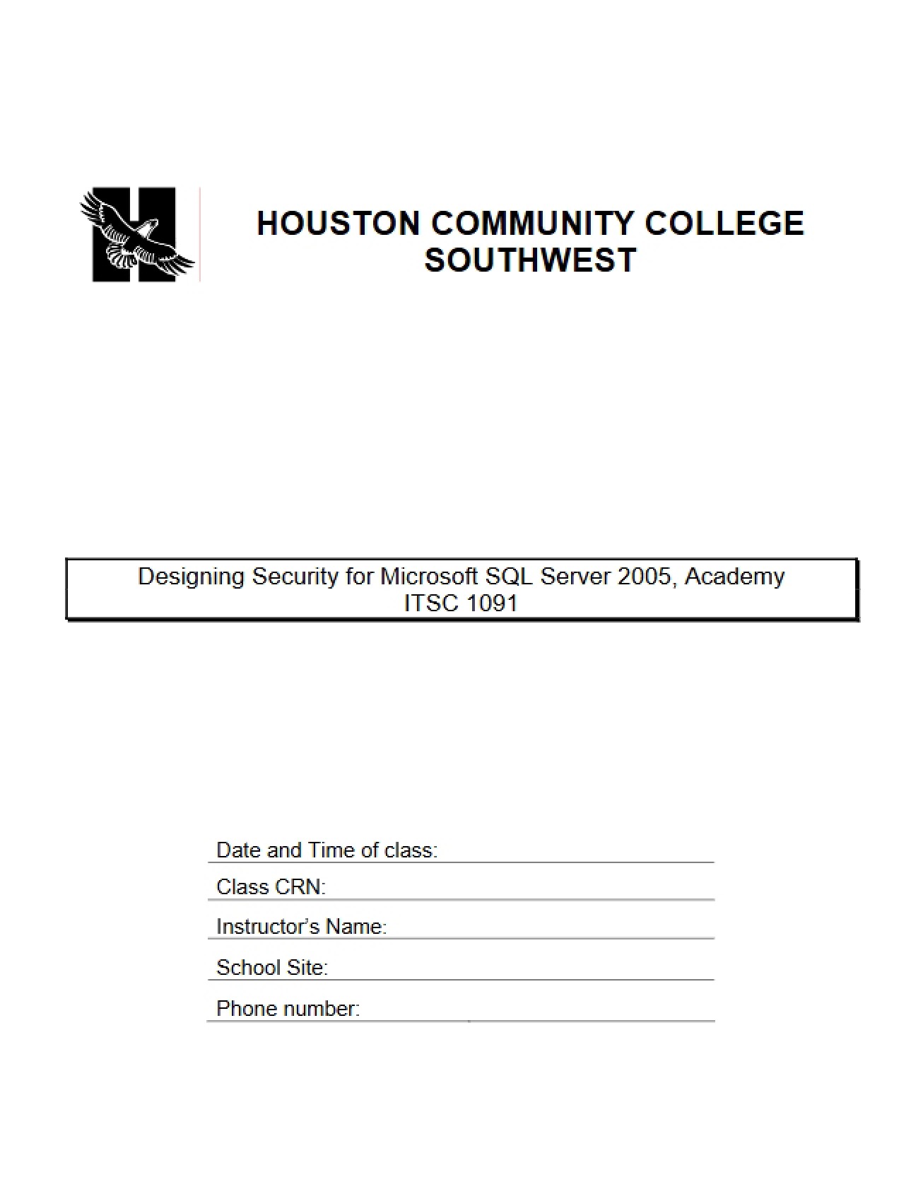 Technical Information Systems Syllabus