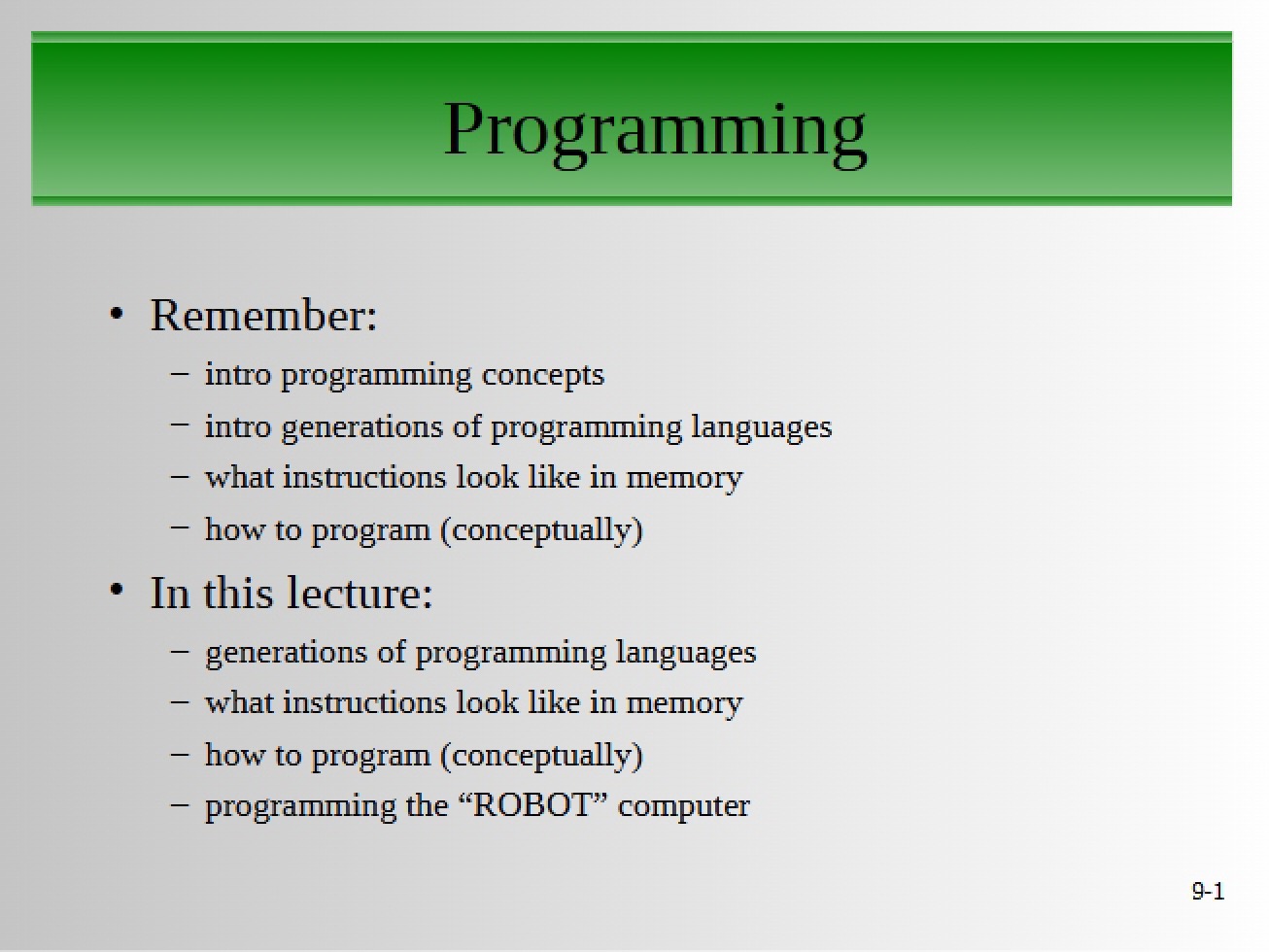 Exploring the Continuum of Programming Languages