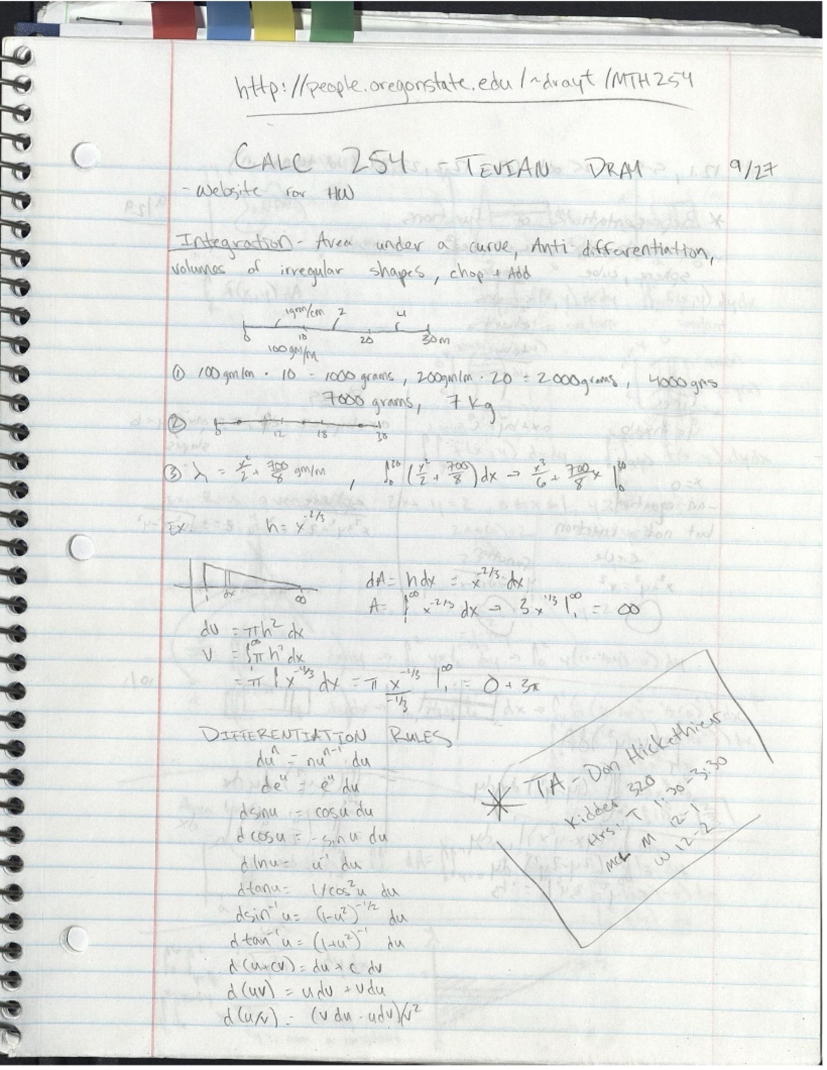 Vector Calculus I Notes