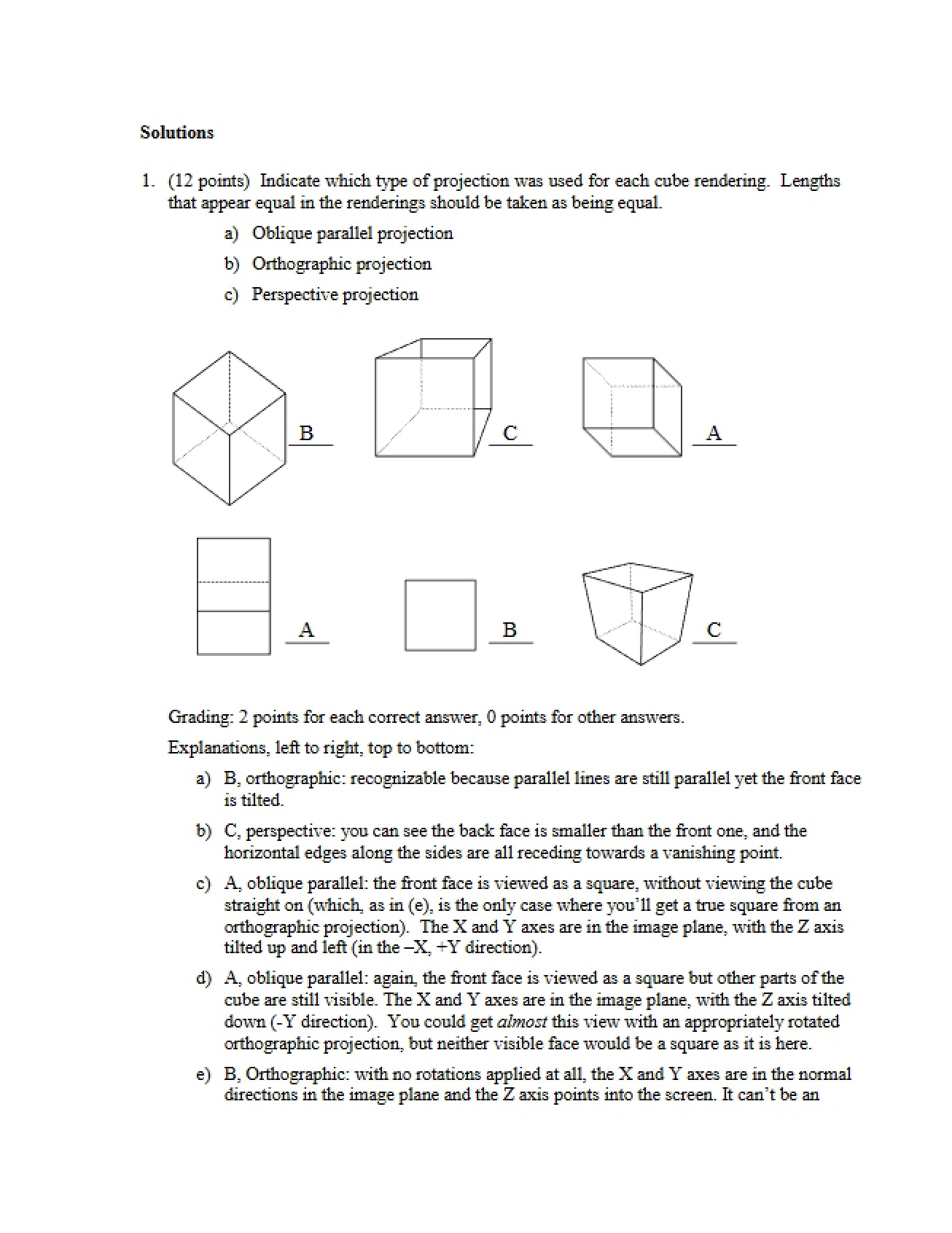 Interactive Computer Graphics Lecture Notes