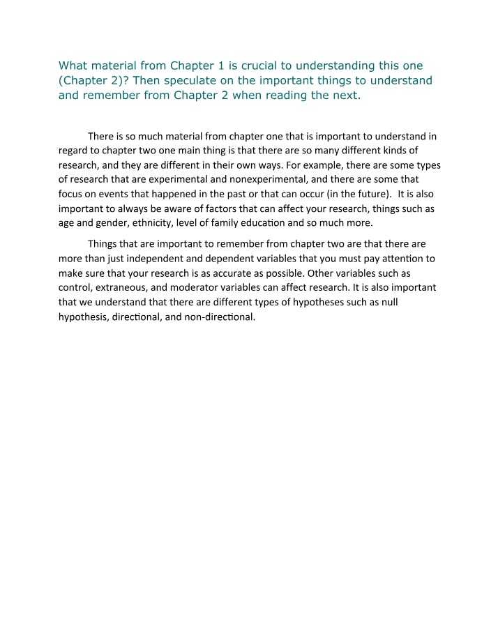 HIMS 1120 - Reaction Notes