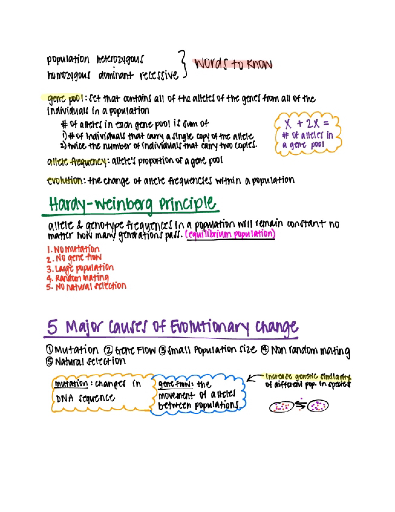 BIOL 111 Course Notes