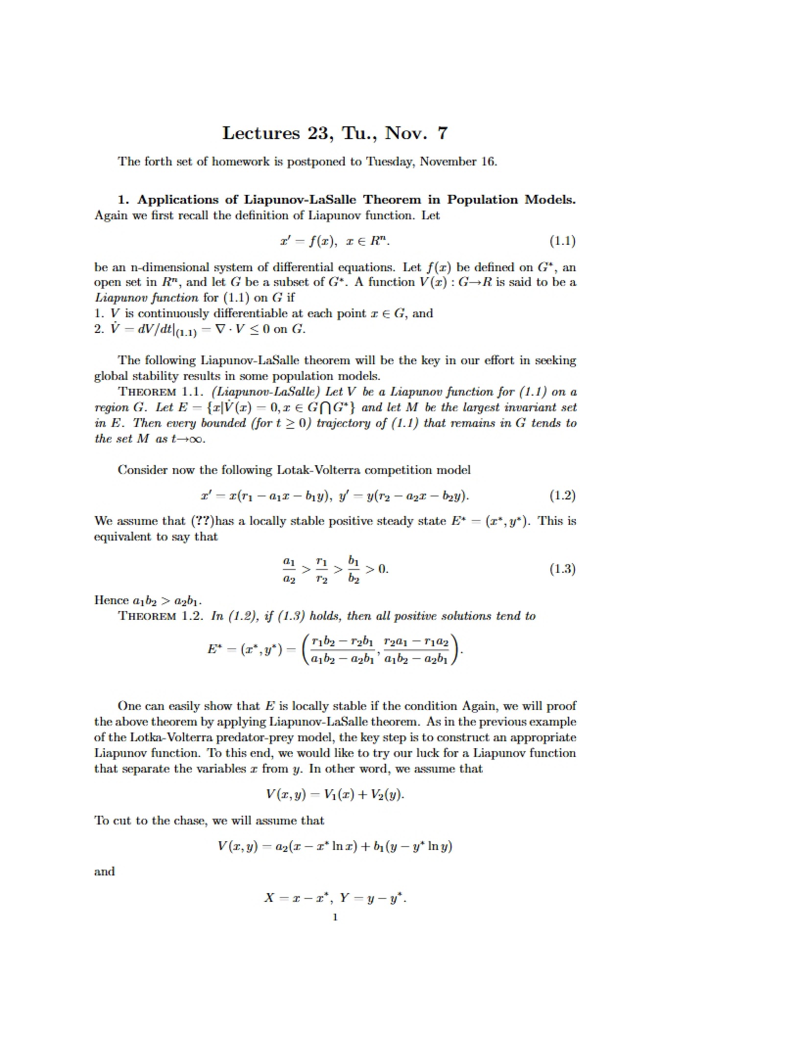 Problem Solving Seminar Lecture Notes