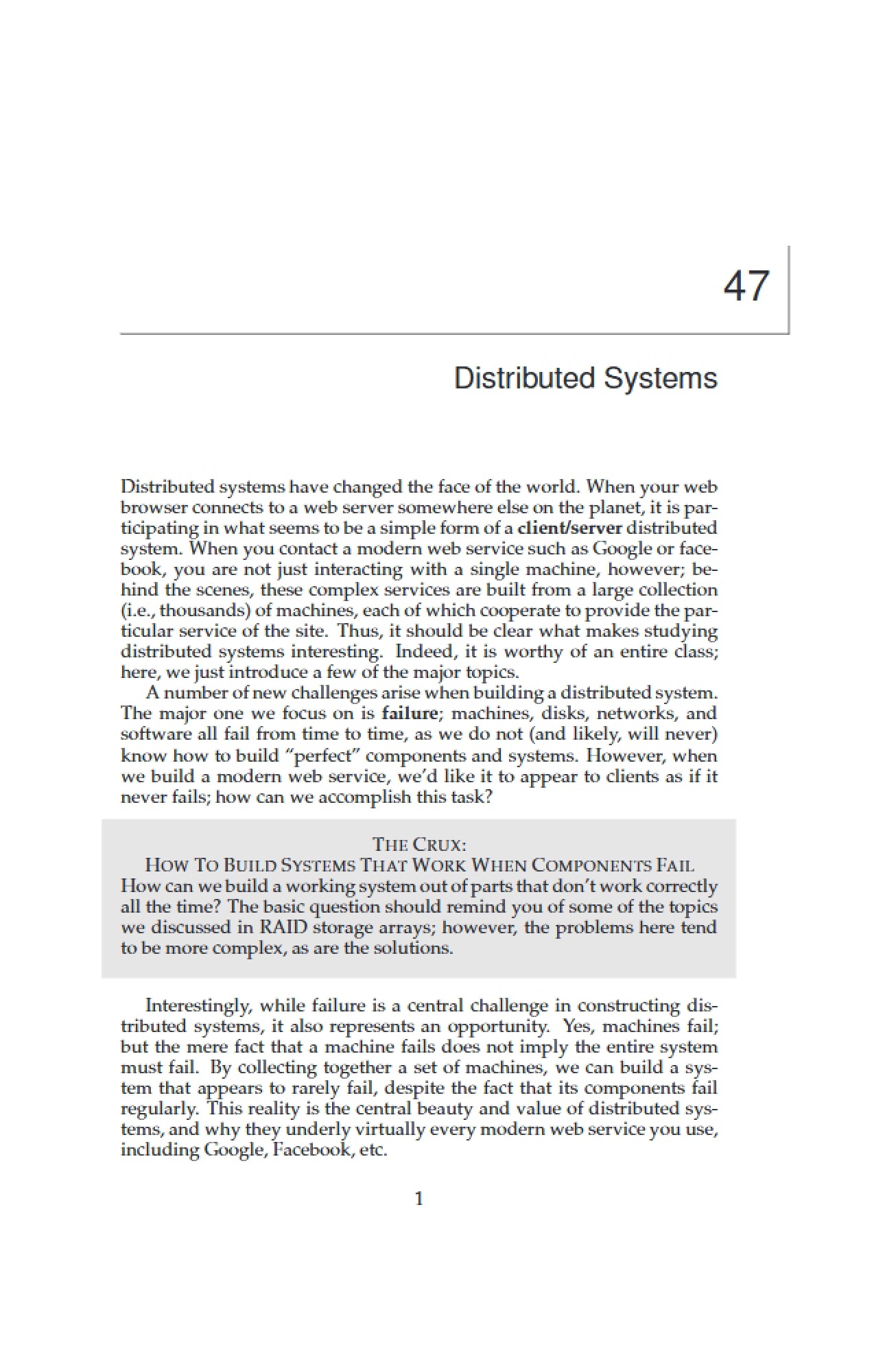 Distributed Computing Systems