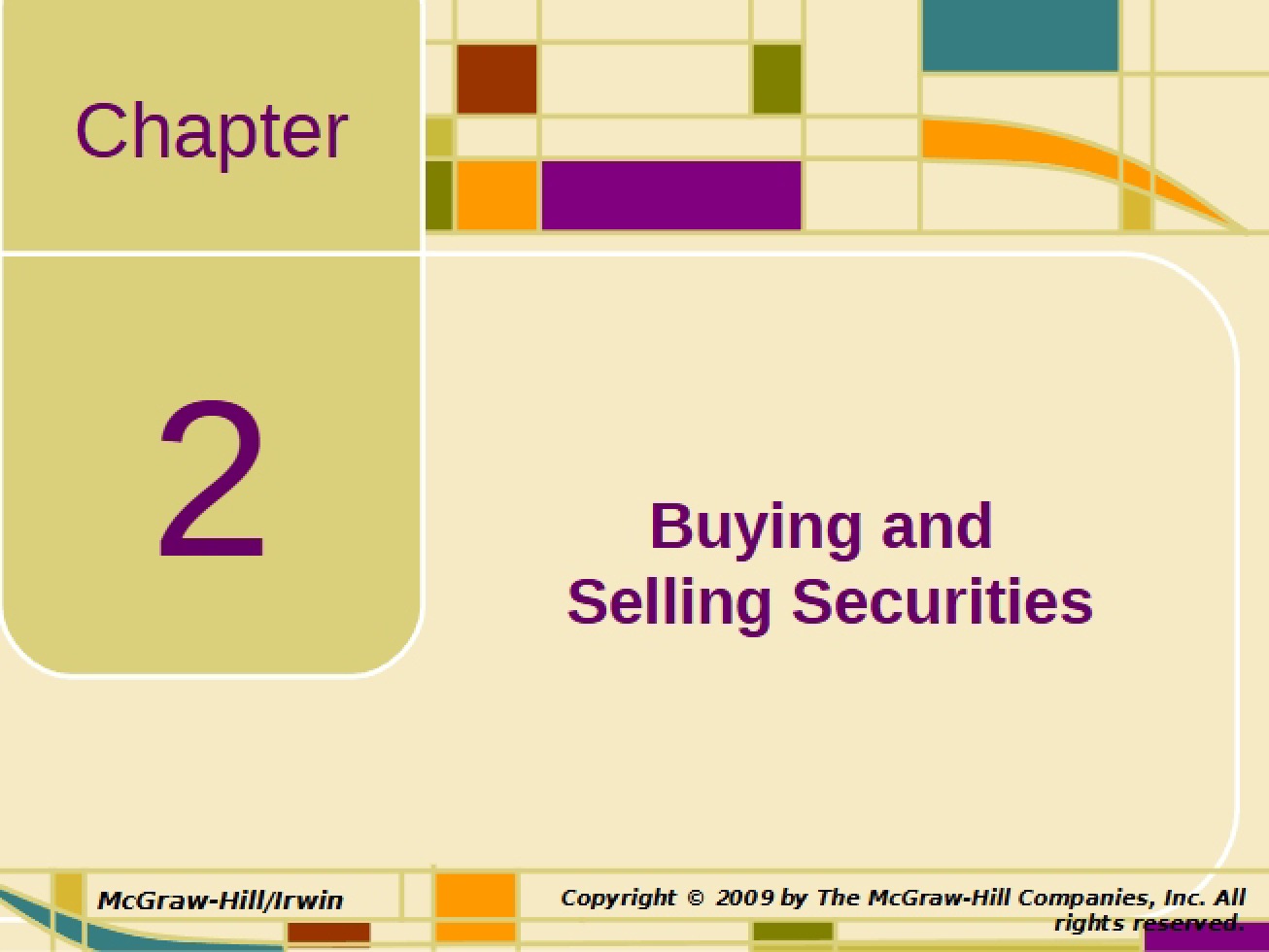 Securities Buying and Selling