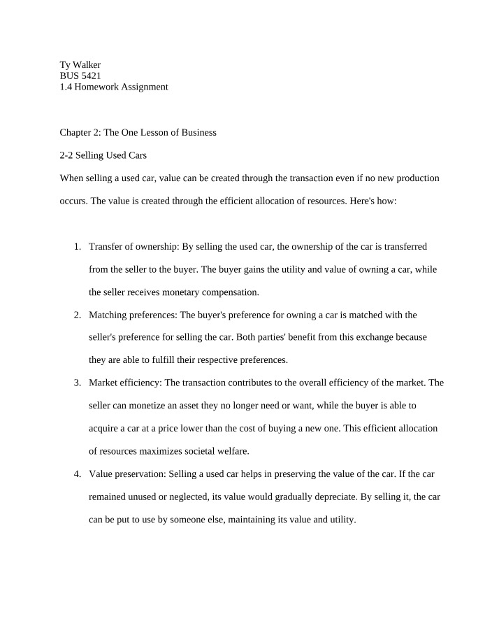 Homework 1 - Ty Walker