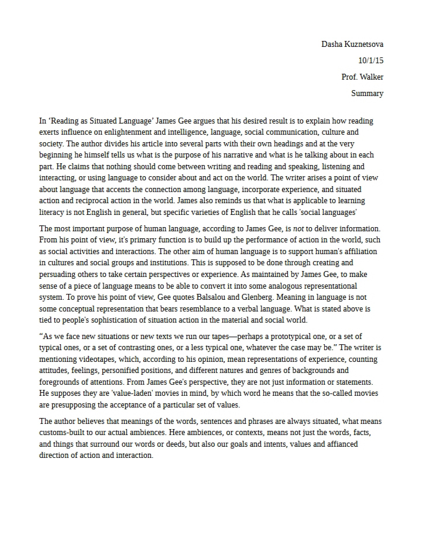 Executive Summary