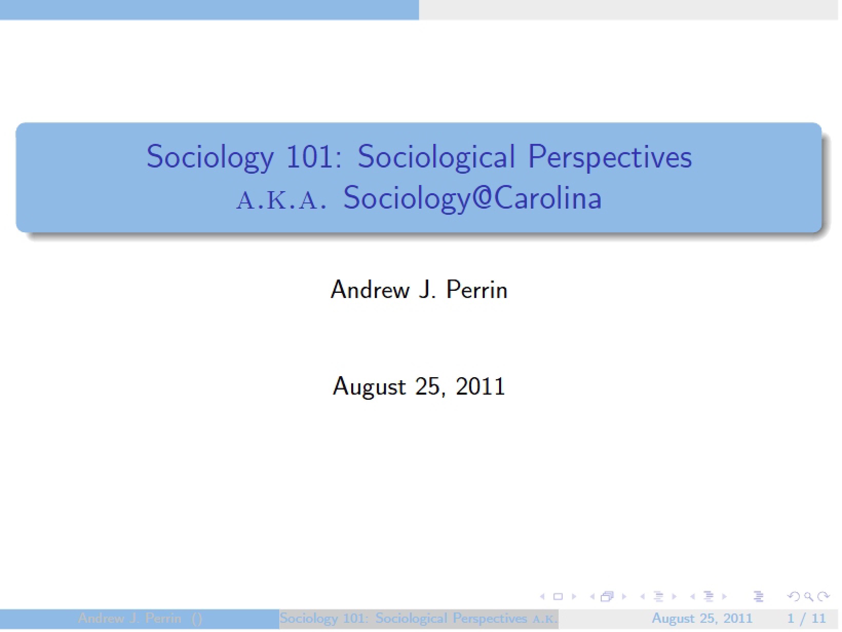 Intro to Soci 101