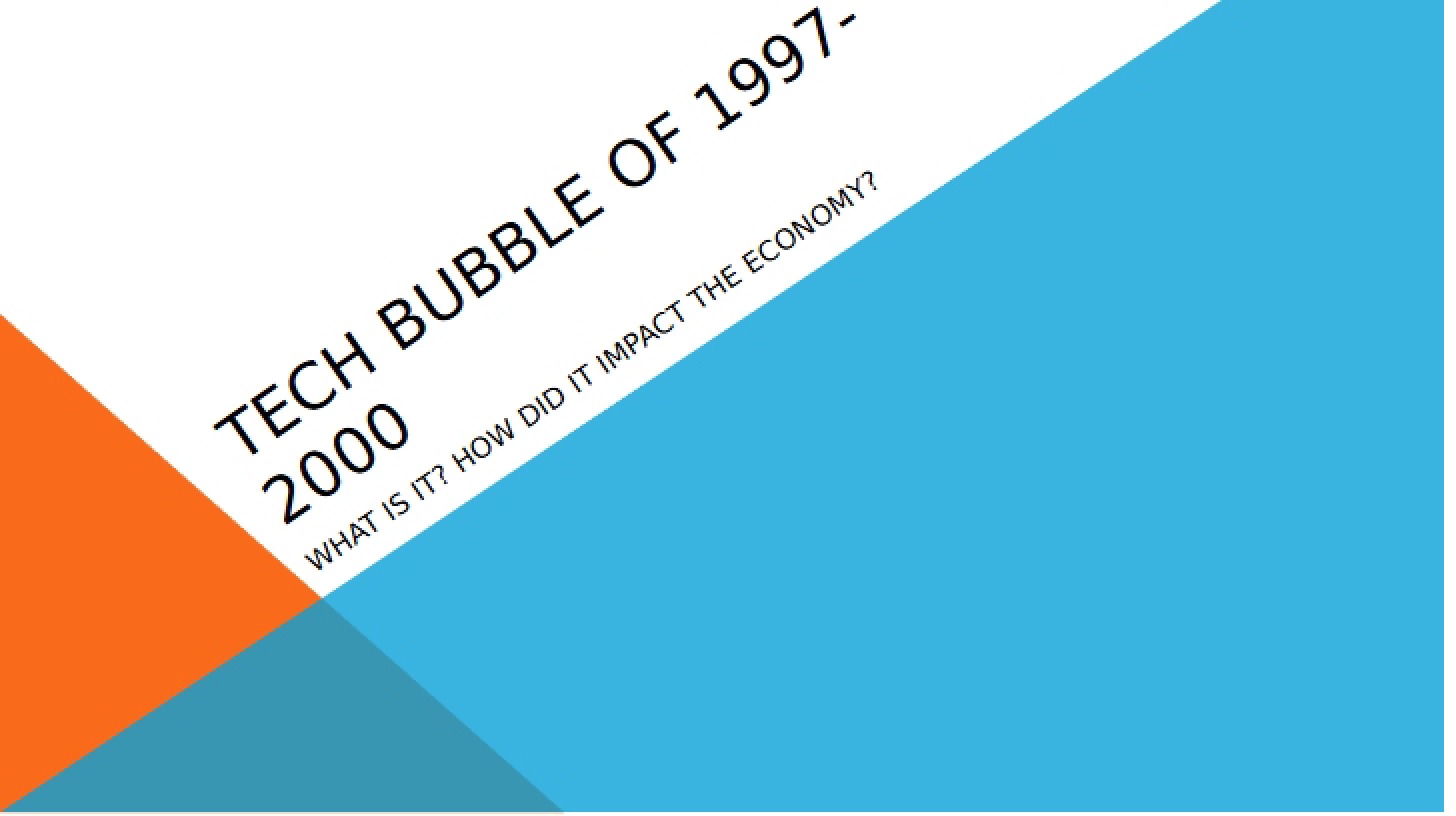 Bubble in the Tech Sector
